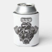 Cartoon-engine Blikjeskoeler (Blikje Achterkant)