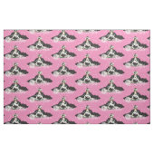 Cartoon English Cocker spaniel Fabric Stof (Fat Quarter)