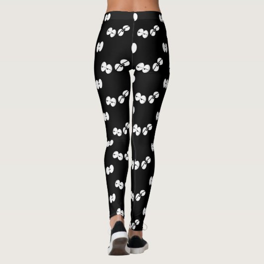 Cartoon Eyes Leggings (Achterkant)