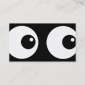 Cartoon Eyes Visitekaartje (Achterkant)