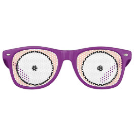 Cartoon Eyes Wide Open Licht Huidzonnebril Retro Zonnebril