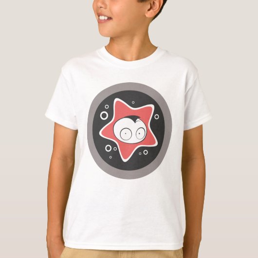 Cartoon Face T-shirt (Voorkant)