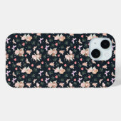 Cartoon Fairy With Flowers Seamless Pattern Case-Mate iPhone Case (Achterkant (horizontaal))