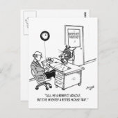 Cartoon Fantasienaam 1932 Briefkaart (Voorkant / Achterkant)