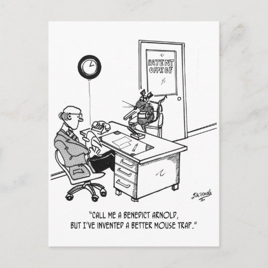 Cartoon Fantasienaam 1932 Briefkaart (Voorkant)