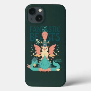 Cartoon Fantastic Beasts Emerge From Suitcase Case-Mate iPhone Case