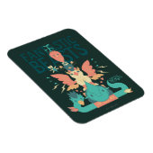 Cartoon Fantastic Beasts Emerge From Suitcase Magneet (Rechterzijde)