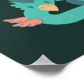 Cartoon Fantastic Beasts Emerge From Suitcase Poster (Hoek)