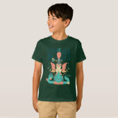 Cartoon Fantastic Beasts Emerge From Suitcase T-shirt (Voorkant volledig)