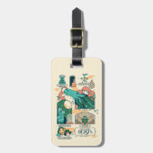 Cartoon Fantastic Beasts Scenes Bagagelabel (Voorkant verticaal)