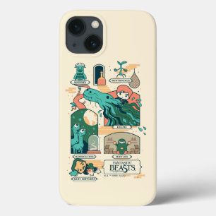 Cartoon Fantastic Beasts Scenes Case-Mate iPhone Case