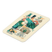 Cartoon Fantastic Beasts Scenes Magneet (Linkerzijde)