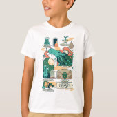 Cartoon Fantastic Beasts Scenes T-shirt (Voorkant)