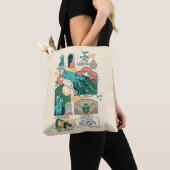 Cartoon Fantastic Beasts Scenes Tote Bag (Dichtbij)