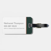 Cartoon Fantastic Beasts With Newt Scamander Bagagelabel (Achterkant horizontaal)