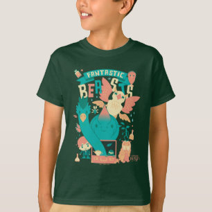 Cartoon Fantastische borsten met nieuwe scamander T-shirt
