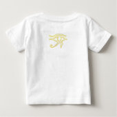 Cartoon Farao & Oog van Horus T-Shirt Ontwerp (Achterkant)