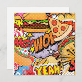 Cartoon Feestdagenkaart (Voorkant / Achterkant)