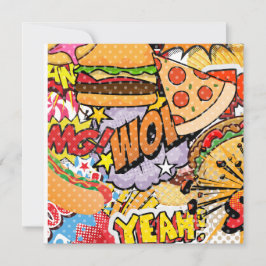 Cartoon Feestdagenkaart