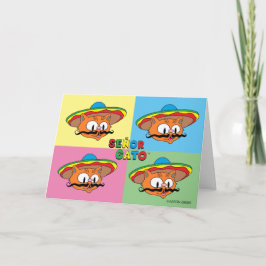 Cartoon Fiesta Cat Pop Blank in Kaart