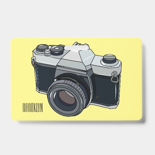 Cartoon filmcamera badge (Voorzijde)
