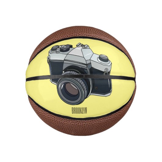 Cartoon filmcamera basketbal (Voorkant)
