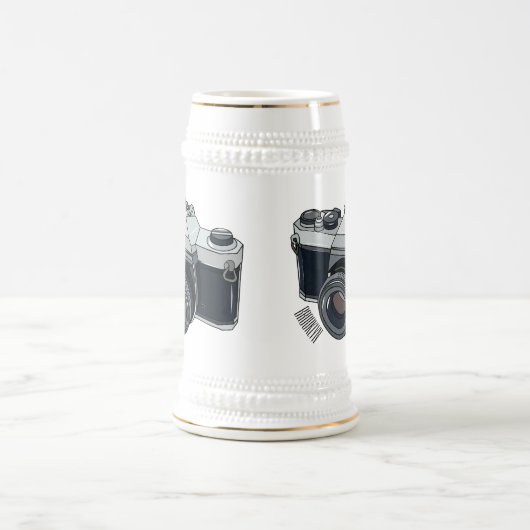 Cartoon filmcamera bierpul (Center)