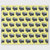 Cartoon filmcamera cadeaupapier (Vlak)