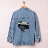 Cartoon filmcamera denim jacket (Hangar)