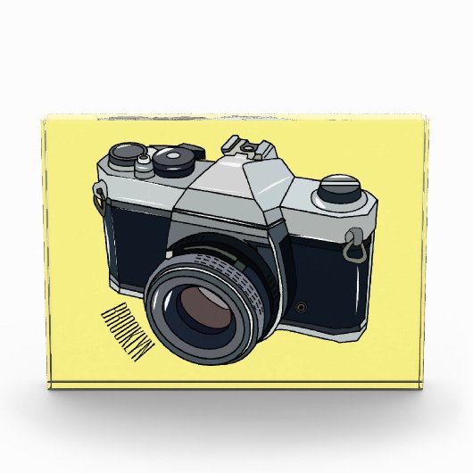 Cartoon filmcamera fotoblokken (Voorkant)