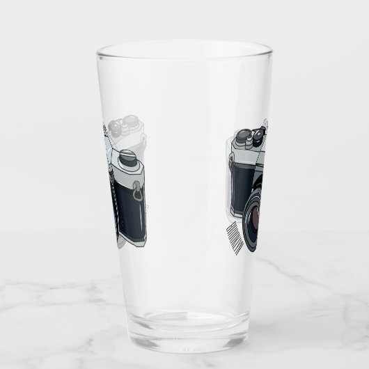 Cartoon filmcamera glas (Rechts)