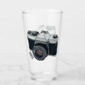 Cartoon filmcamera glas (Voorkant)