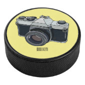 Cartoon filmcamera hockey puck (3/4)
