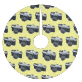 Cartoon filmcamera kerstboom rok (Voorkant)