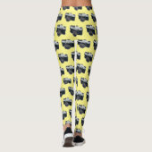 Cartoon filmcamera leggings (Achterkant)