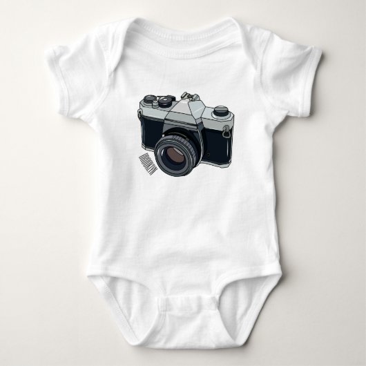 Cartoon filmcamera romper (Voorkant)
