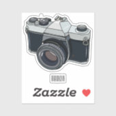 Cartoon filmcamera sticker (Vel)