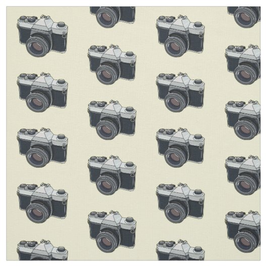 Cartoon filmcamera stof (Swatch)