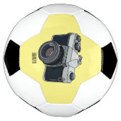 Cartoon filmcamera voetbal (Gedraaid)