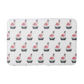 Cartoon Flamingo patroon Badmat (Voorkant)