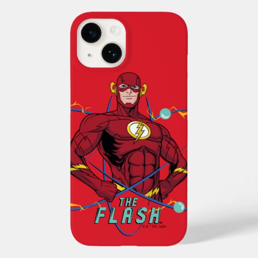 Cartoon Flash atoomgrafisch Case-Mate iPhone Case (Achterkant)