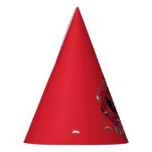 Cartoon Flash atoomgrafisch Feesthoedjes (Links)