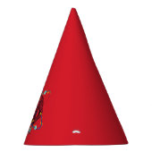 Cartoon Flash atoomgrafisch Feesthoedjes (Rechts)