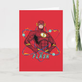 Cartoon Flash atoomgrafisch Kaart (Voorkant)