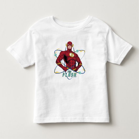 Cartoon Flash atoomgrafisch Kinder Shirts (Voorkant)