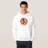 Cartoon Flash Laboratory Running Graphic Hoodie (Voorkant volledig)