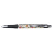 Cartoon floreel patroon met vogels 2 pen (Achterkant)