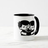 Cartoon Football Mok voor je broer (Voorkant rechts)