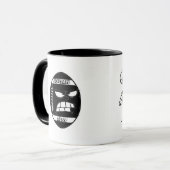 Cartoon Football Mok voor je zus (Voorkant links)