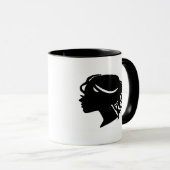 Cartoon Football Mok voor mama (Voorkant rechts)